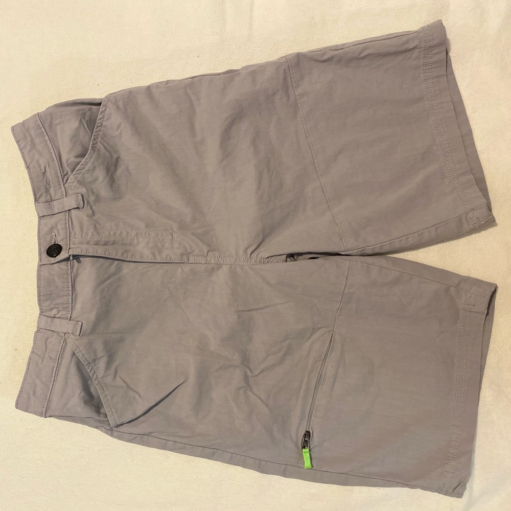 Never worn before, boy’s gray shorts